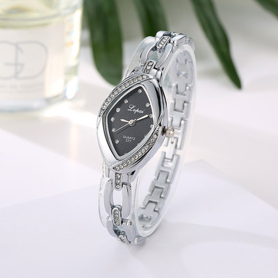 Ženska modna marka Ležerni luksuzni sat Ellipse Diamond Kreativni ženski kvarcni ručni satovi Ženski odjevni satovi Sat