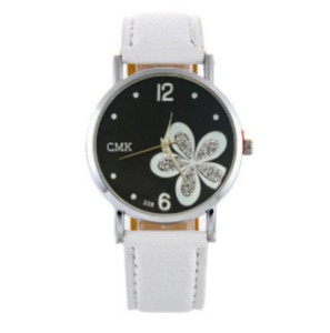 2022 Ceasuri de cuarț pentru femei Ceas de mână cu flori de modă Ceas de mână cu curele din piele Ceas de mână cu strass pentru femei Relogio Feminino