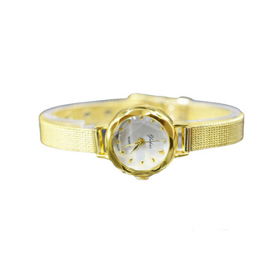 Női, 2022-es arany karóra Híres márka, minimalista acélhálós, egyszerű Geneva óra női vízálló Xfcs szerepkörű kvarcóra