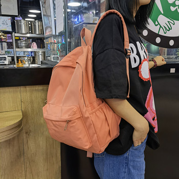 Модна дамска раница Preppy Style Женска чанта за книги Найлонова раница за тийнейджъри Ученически чанти с голям капацитет