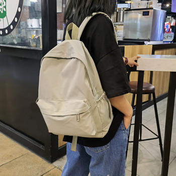 Μόδα γυναικεία τσάντα πλάτης Preppy στυλ Γυναικεία τσάντα νάιλον τσάντα πλάτης για εφήβους φοιτητές κολεγίου Σχολικές τσάντες μεγάλης χωρητικότητας