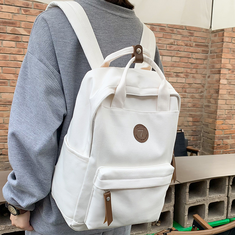 Férfi Női Vászon Szabadidő Retro iskolatáska Lány Utazás Vintage Hátizsák Férfi Női Könyv Divat Női Laptop Főiskolai hátizsák fiú