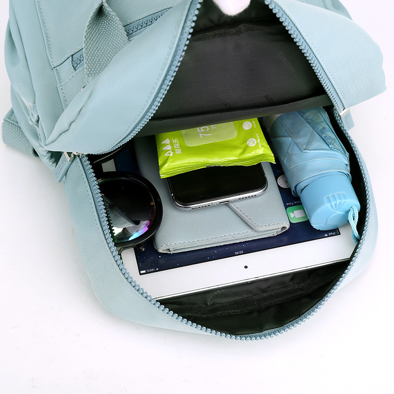 Divat női kis utazó hátizsák csinos stílusú lány bevásárló hátizsák Kiváló minőségű tartós, puha anyagból készült hátizsák SAC