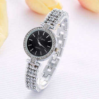 Γυναικείο ρολόι Fashion Shiny Starry Glittering Diamond Luxury Analog Quartz Solid Color Quartz Watch часы мужские Erkek Kol Saati