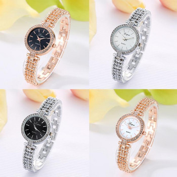 Γυναικείο ρολόι Fashion Shiny Starry Glittering Diamond Luxury Analog Quartz Solid Color Quartz Watch часы мужские Erkek Kol Saati