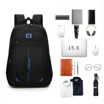 Нова мъжка раница за свободното време, модна компютърна раница, ученическа чанта с голям капацитет, чанта за пътуване на открито