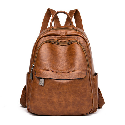 Új, 2023-as többfunkciós vintage női hátizsákok kiváló minőségű női hátizsák női válltáska női bőr utazó hátizsák