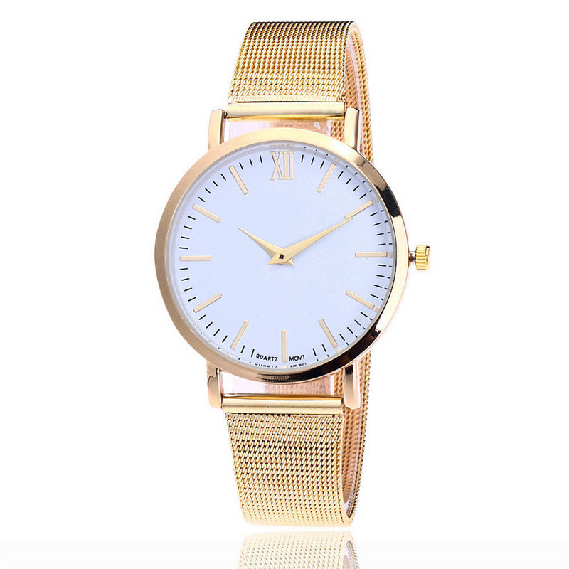 Páros karóra divatos fekete kvarc óra férfi női hálós rozsdamentes acél óraszíj Kiváló minőségű alkalmi karóra ajándék nőknek