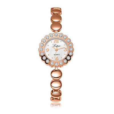 Ceasuri de dama Ceas de dama din otel inoxidabil cu bratara Relogio Feminino De Luxo Lvpai Luxury Strass Reloj Mujer 2021 Nou