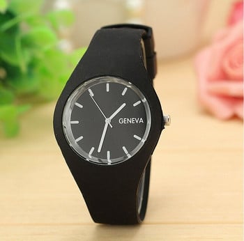 Casual Simple Style Jelly Quartz-ρολόι Γυναικείο βραχιόλι με λουράκι σιλικόνης Ρολόι Τέλειο δώρο ρολόγια για γυναίκες Relojes Hombre 2021