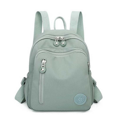 Livrare gratuită, la modă nouă, rucsac din nailon de înaltă calitate, ocazional pentru femei, genți de umăr cu fermoar dublu, geantă de școală, genți de călătorie