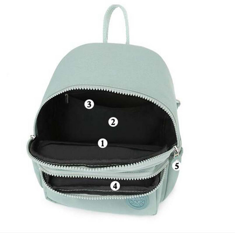 Livrare gratuită, la modă nouă, rucsac din nailon de înaltă calitate, ocazional pentru femei, genți de umăr cu fermoar dublu, geantă de școală, genți de călătorie