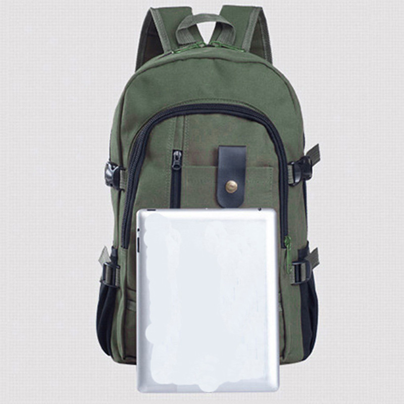 Kültéri utazó hátizsák Férfi szabadidő túrázás vászon hátizsák Nagy kapacitású tároló hátizsák férfi hegymászó kempingtáska iskolatáska