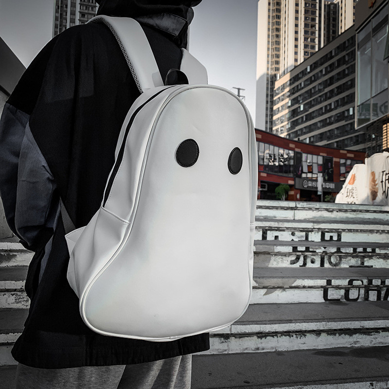 Koreai stílusú Vicces Szellem Személyiség Hátizsák Diák Divat Utcai Nagy űrtartalmú hátizsák Halloween iskolatáska