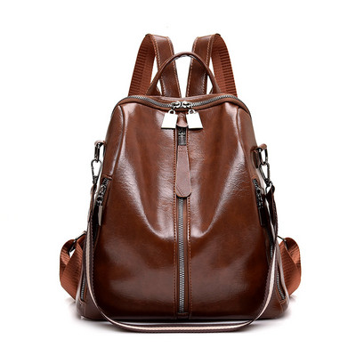 Női bőr hátizsákok kiváló minőségű 2023 női vintage hátizsák utazó válltáska Mochilas Feminina iskolatáskák lányoknak