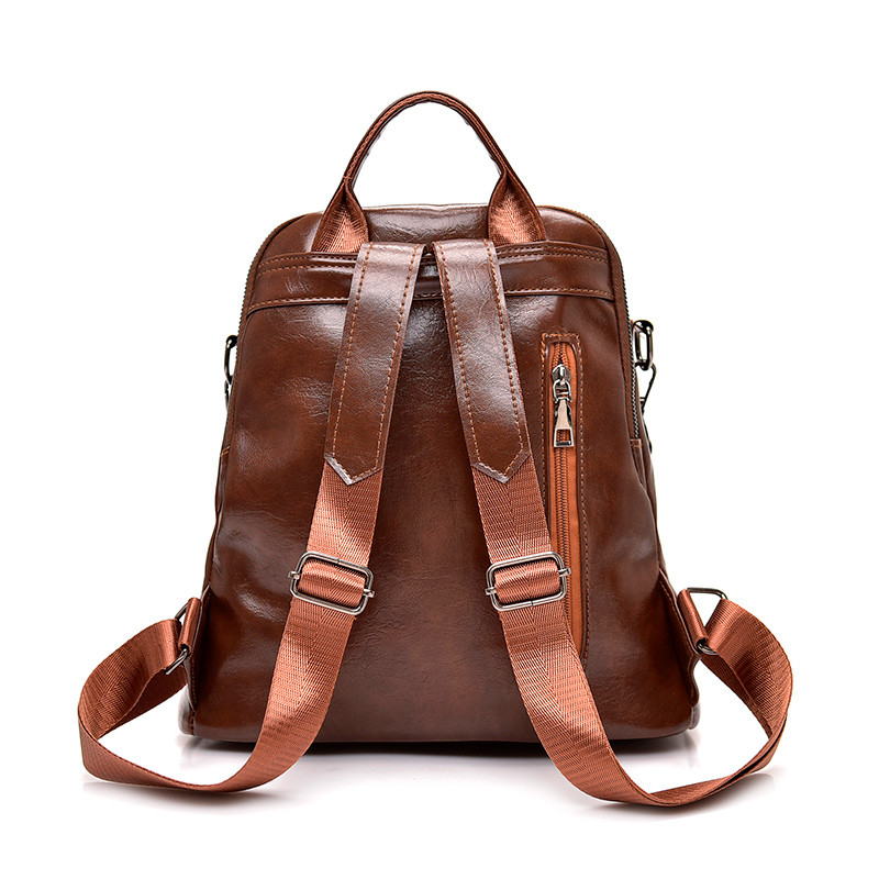 Női bőr hátizsákok kiváló minőségű 2023 női vintage hátizsák utazó válltáska Mochilas Feminina iskolatáskák lányoknak