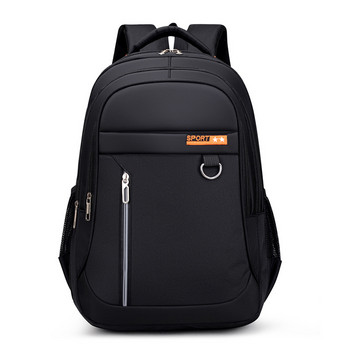 Ανδρικό σακίδιο πλάτης ταξιδιού Μαύρη αδιάβροχη σχολική τσάντα Oxford casual τσάντα πλάτης μεγάλης χωρητικότητας Επαγγελματικές τσάντες υπολογιστή
