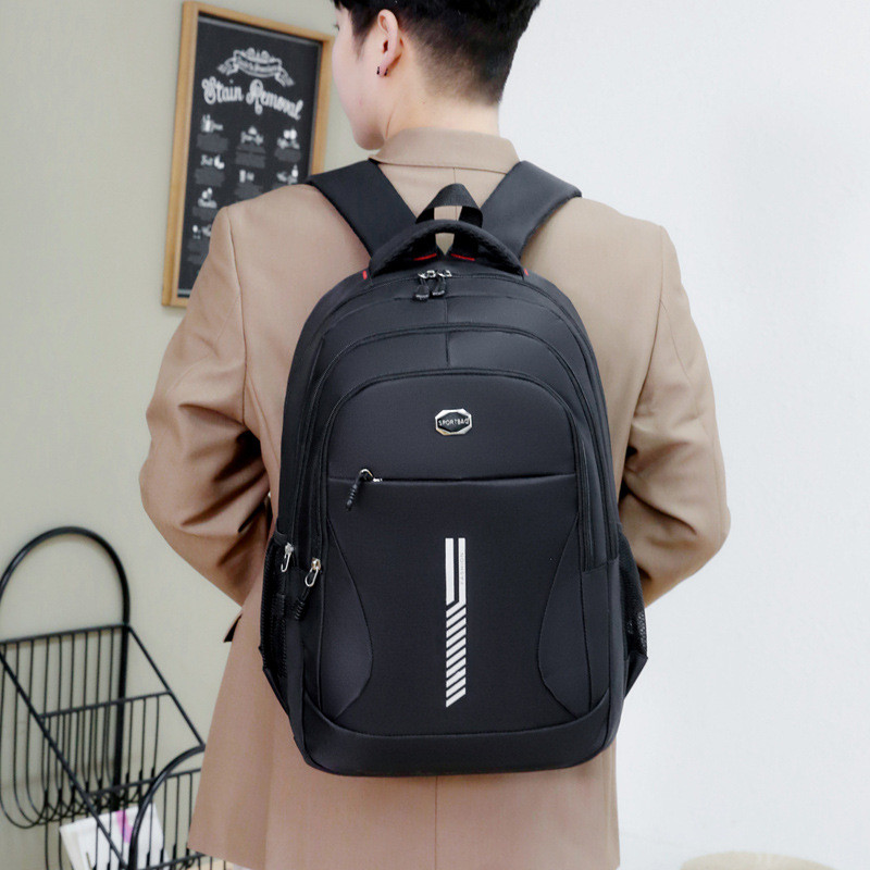 Ανδρικά casual σακίδια μεγάλης χωρητικότητας Επαγγελματικά σακίδια κολλεγίου Σχολικές τσάντες μαθητών Ανδρικές υφασμάτινες ελαφριές τσάντες Oxford