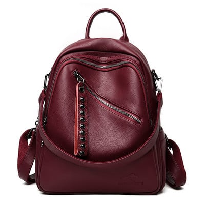 2023 rucsacuri noi din piele de înaltă calitate pentru femei rucsac de călătorie de mare capacitate Mochilas genți de școală pentru adolescente geantă de umăr