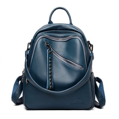 2023 rucsacuri noi din piele de înaltă calitate pentru femei rucsac de călătorie de mare capacitate Mochilas genți de școală pentru adolescente geantă de umăr