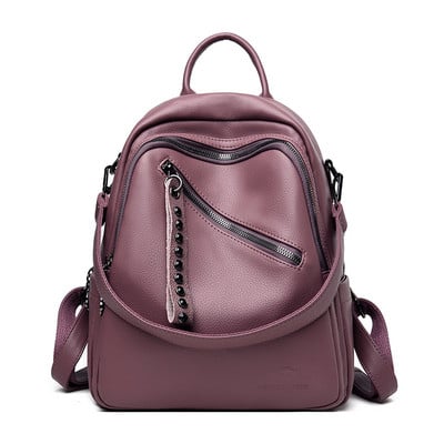 2023 rucsacuri noi din piele de înaltă calitate pentru femei rucsac de călătorie de mare capacitate Mochilas genți de școală pentru adolescente geantă de umăr