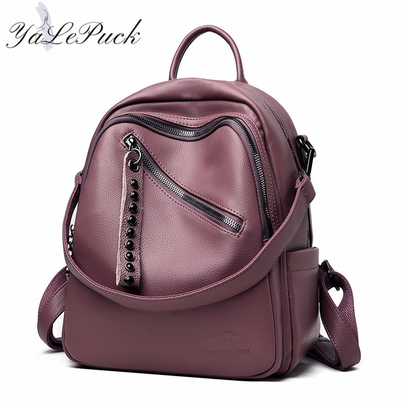 2023 rucsacuri noi din piele de înaltă calitate pentru femei rucsac de călătorie de mare capacitate Mochilas genți de școală pentru adolescente geantă de umăr