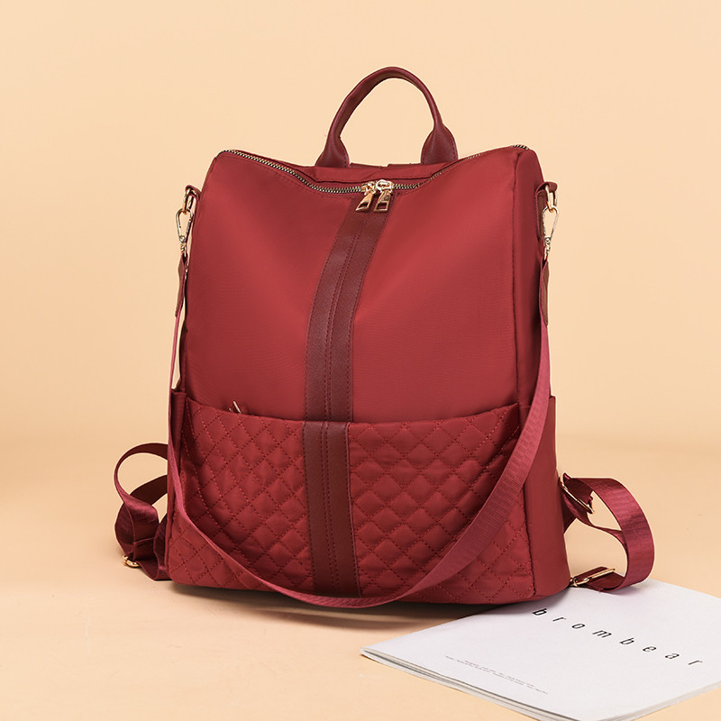 Rucsac nou pentru femei din pânză Oxford impermeabilă pentru femei ghiozdan de înaltă calitate pentru adolescentă Rucsac de călătorie Mochila de mare capacitate