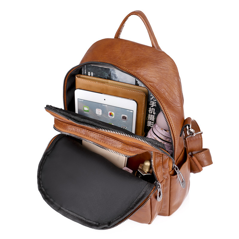 Kiváló minőségű ifjúsági PU bőr hátizsákok tinédzser lányoknak női iskolatáska Hot Sale hátizsákok 2023 új divatos női hátizsák