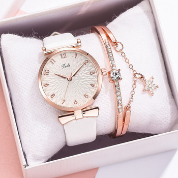 Πολυτελές γυναικείο βραχιόλι ρολόγια χαλαζία για γυναίκες Μαγνητικό ρολόι Γυναικείο αθλητικό φόρεμα Ροζ ρολόι καρπού καντράν Relogio Feminino