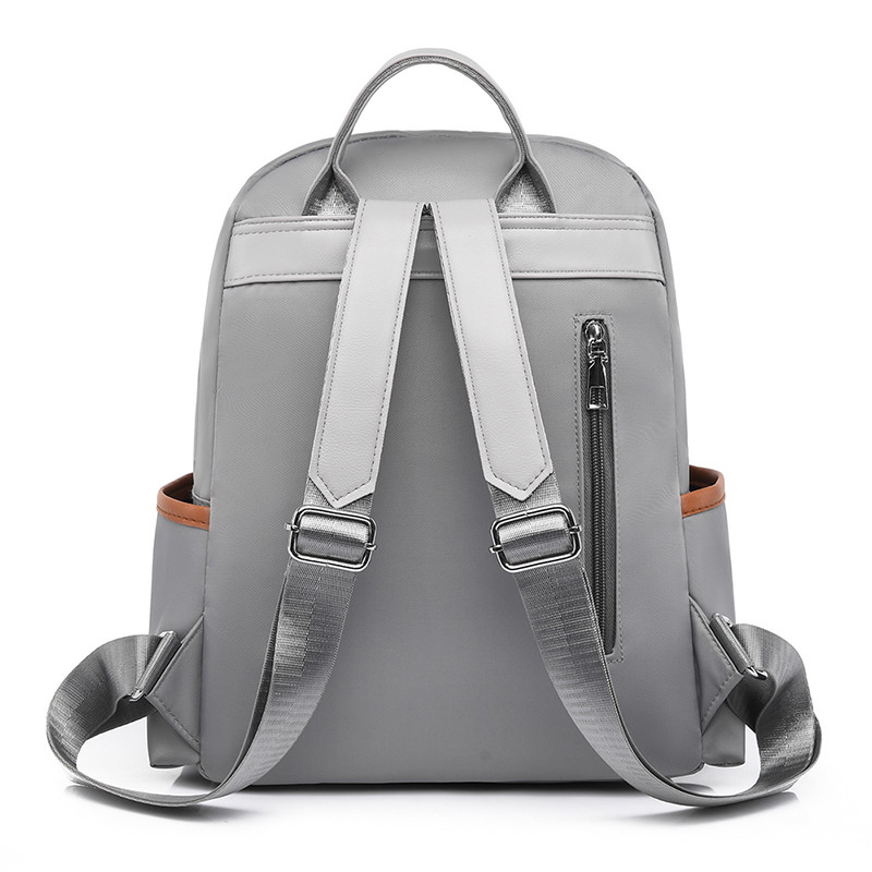 Rucsac de modă din pânză Oxford pentru femei Rucsac de umăr antifurt Geantă de școală nouă pentru fete adolescente Rucsac de școală pentru femei