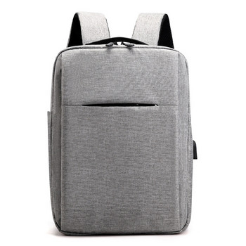Нова USB раница против кражба за лаптоп Мъжки стилни ученически чанти Ежедневна мъжка чанта Пътна раница Бизнес компютърни раници Унисекс