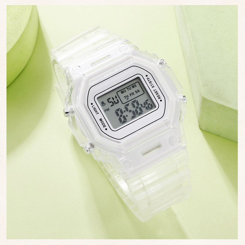 LED digitális karóra férfiaknak női sport hadsereg katonai szilikon óra elektronikus óra Hodinky Reloj Hombre