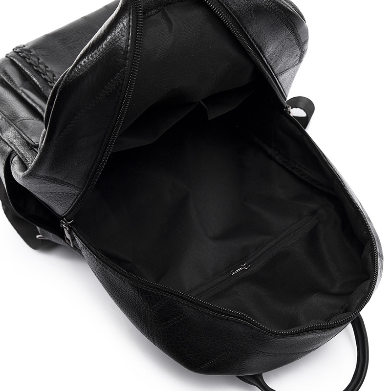 Női kiváló minőségű puha bőr könyves iskolatáskák tinédzser lányoknak Sac A Dos Travel hátizsák Az új prémium PU női hátizsák