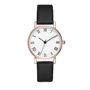 5/2PCS Комплект часовници за жени Луксозен кожен аналогов дамски кварцов ръчен часовник Моден часовник с гривна 2022 Relogio Feminino Нов топ