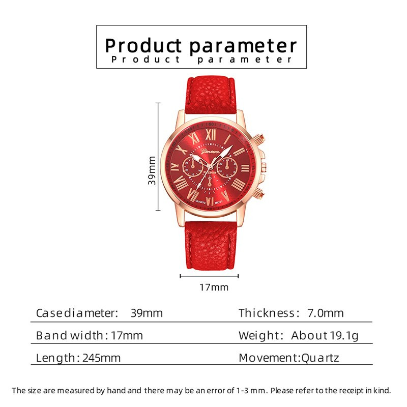 Reloj Mujer 2023 divatos női órák Női piros bőr kvarc karóra női üzleti alkalmi karóra Relogio Feminino