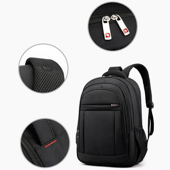 Man High Capacity Travel Shoulder Backpack Business Τσάντες Laptop Nylon Σχολικό σακίδιο