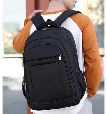 Man High Capacity Travel Shoulder Backpack Business Τσάντες Laptop Nylon Σχολικό σακίδιο