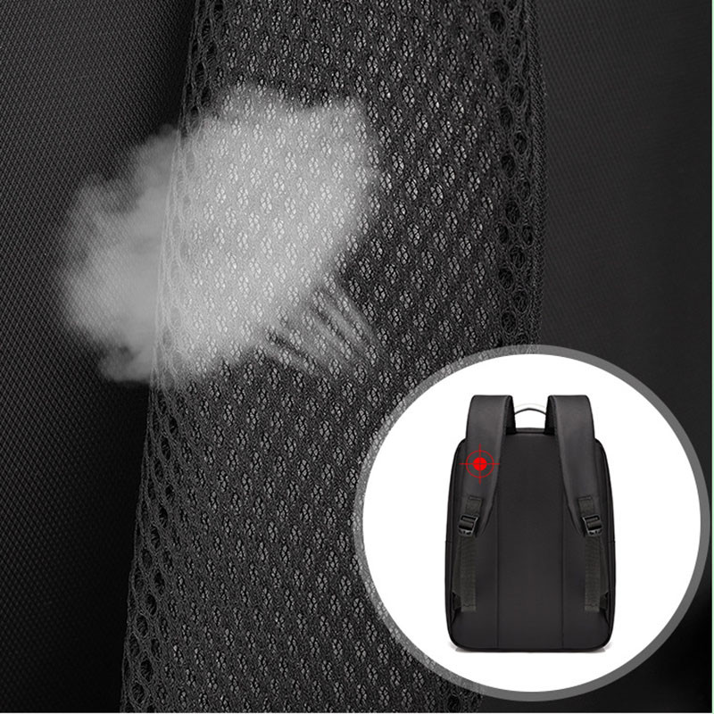 Vízálló 17 hüvelykes laptop hátizsák notebook számítógépes táskához üzleti iskolatáska