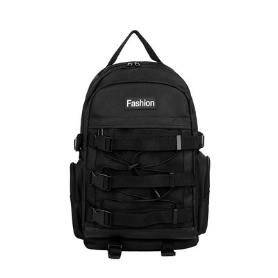 Uus suure mahutavusega mitme taskuga puuvillane ja linane naiste seljakott Preppy stiilis ruuduline koolikott Kolledži üliõpilaste sülearvuti seljakott