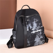 Rucsac cu design retro imprimat pentru femei celebre, de capacitate mare, antifurt, anti stropire, geantă oxford de înaltă calitate.