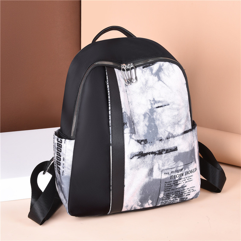 Rucsac cu design retro imprimat pentru femei celebre, de capacitate mare, antifurt, anti stropire, geantă oxford de înaltă calitate.