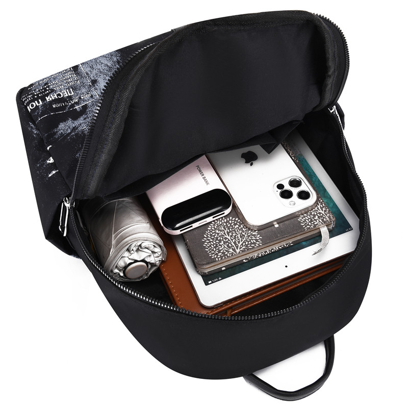 Rucsac cu design retro imprimat pentru femei celebre, de capacitate mare, antifurt, anti stropire, geantă oxford de înaltă calitate.