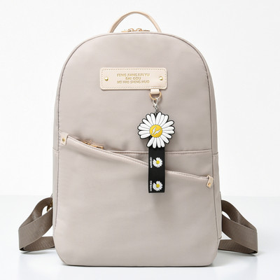 Πόρπη με δαχτυλίδι Teenage Girl Φορητή τσάντα ταξιδιού Γυναικεία μικρή σχολική τσάντα Badge Γυναικεία σακίδια πλάτης Νέο υπέροχο πολυλειτουργικό σακίδιο πλάτης