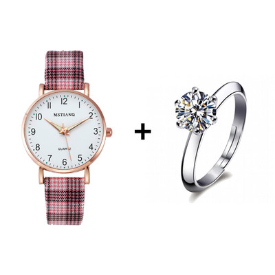 2023. aasta uus käekell, naiste mood, vabaaja nahast vöökellad, lihtsad naiste väikese numbrilauaga kvartskell Kleit käekellad Reloj Mujer