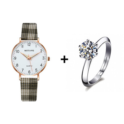 2023. aasta uus käekell, naiste mood, vabaaja nahast vöökellad, lihtsad naiste väikese numbrilauaga kvartskell Kleit käekellad Reloj Mujer