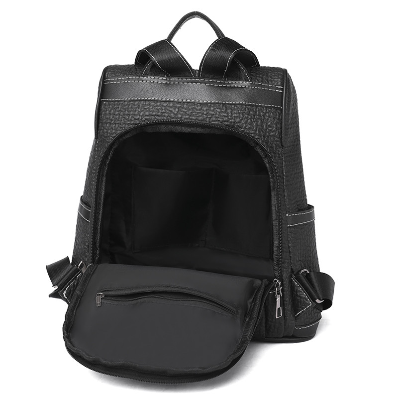 Női könyves táska hátizsák női nagy űrtartalmú hátizsák pénztárca Kiváló minőségű bőr női vintage táska iskolatáska utazási táska