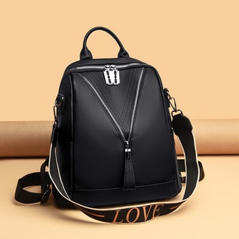 Για εφηβικές κοπέλες Γυναικεία σχολική τσάντα ώμου Τσάντα τσάντα mochila The New Fashion Γυναικείο Σακίδιο πλάτης Υψηλής ποιότητας νεανικά δερμάτινα σακίδια πλάτης