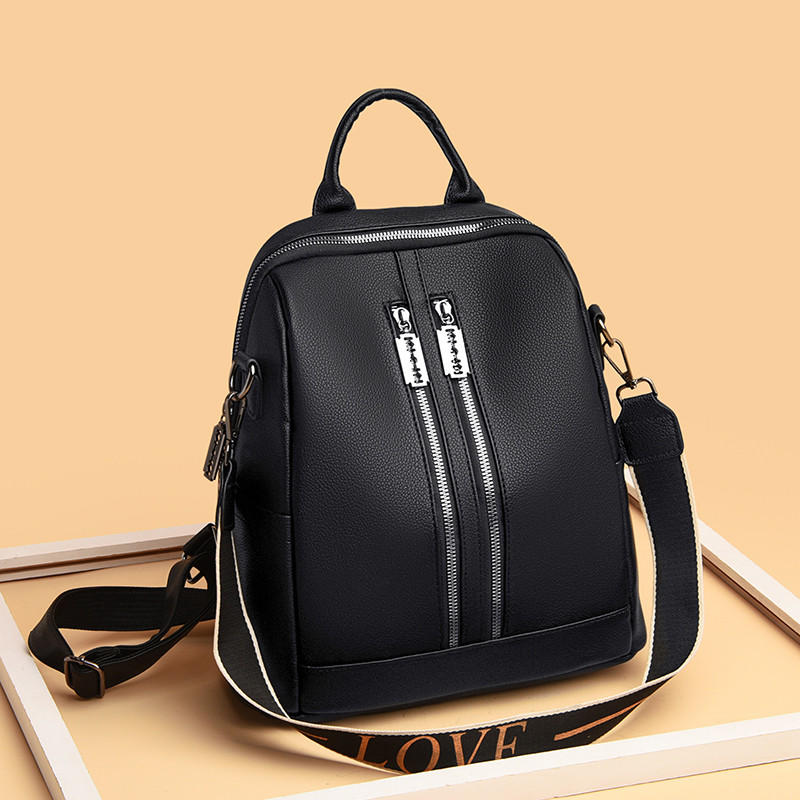 Teismelistele tüdrukutele Naiste kooli õlakott Mochila New Fashion naiste seljakott Kvaliteetsed noorte nahast seljakotid