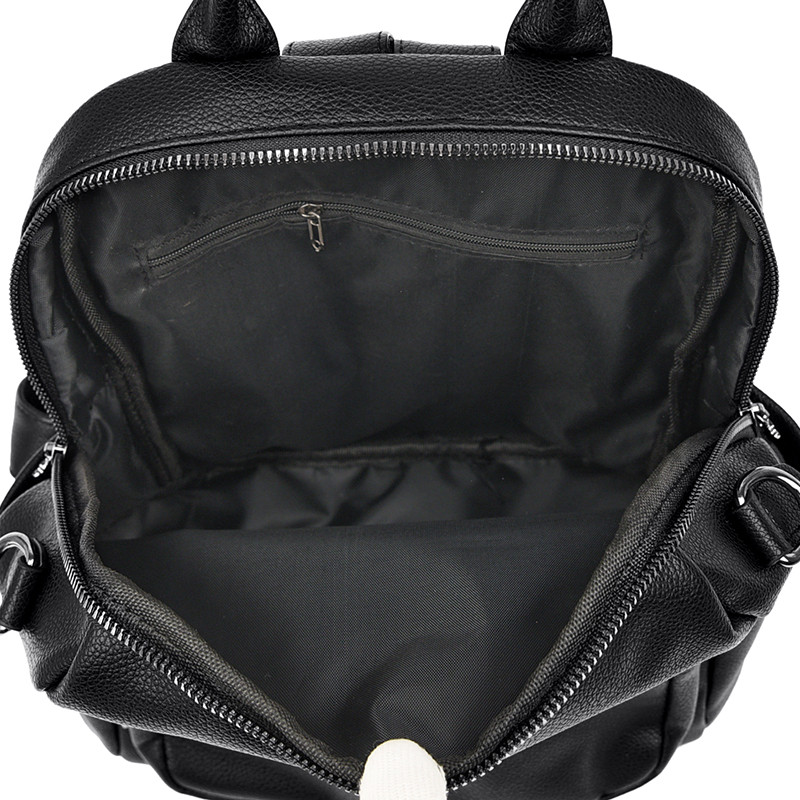 Teismelistele tüdrukutele Naiste kooli õlakott Mochila New Fashion naiste seljakott Kvaliteetsed noorte nahast seljakotid