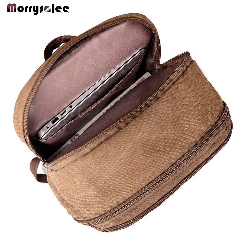 Rucsac pentru bărbați Geantă de pânză ocazională Geantă de școală unisex Rucsac pentru computer Genți de umăr pentru timpul liber pentru studenți